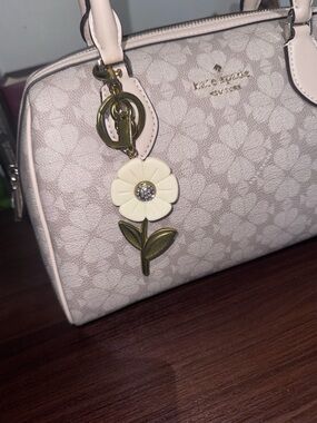 Floral Bag charm/keychain